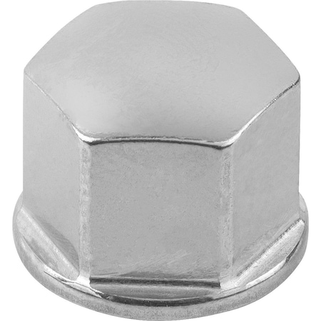 Kipp Cap Nut, M12, Stainless Steel, Polished, 16 mm H K1332.12